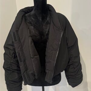 Men's Black Puffer Jacket